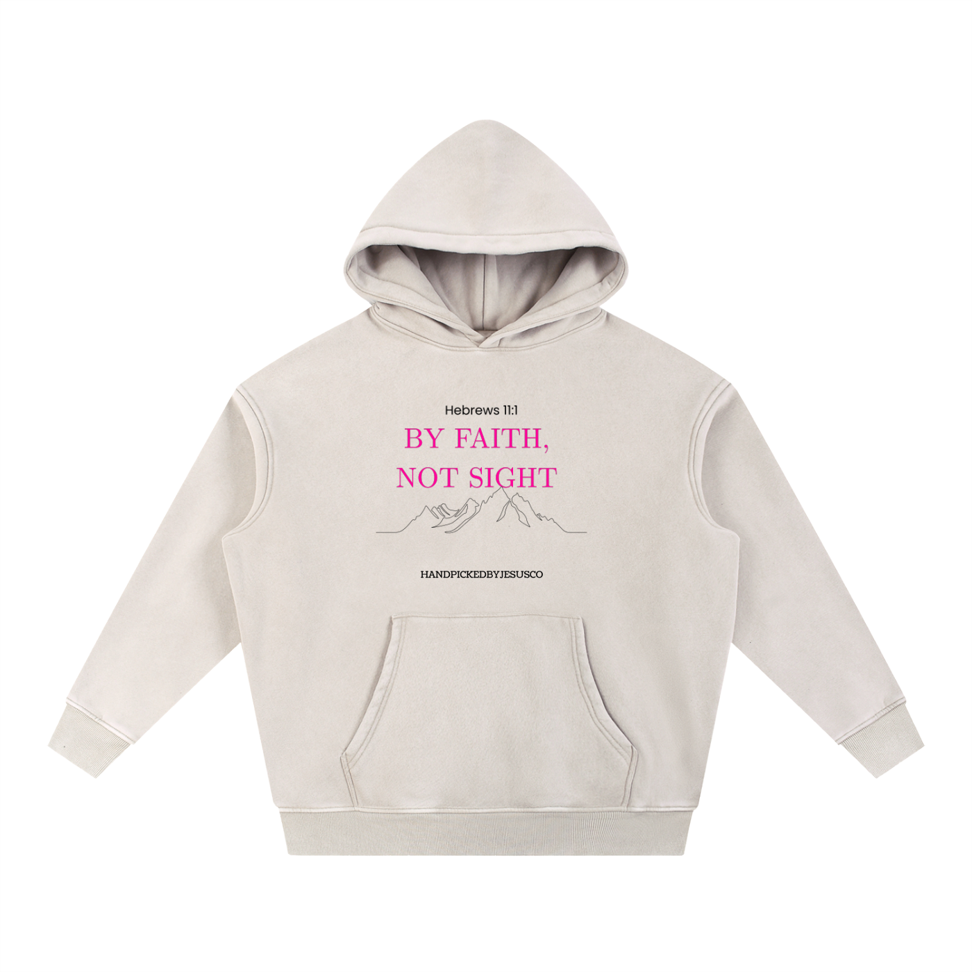 By Faith, Not Sight Hoodie