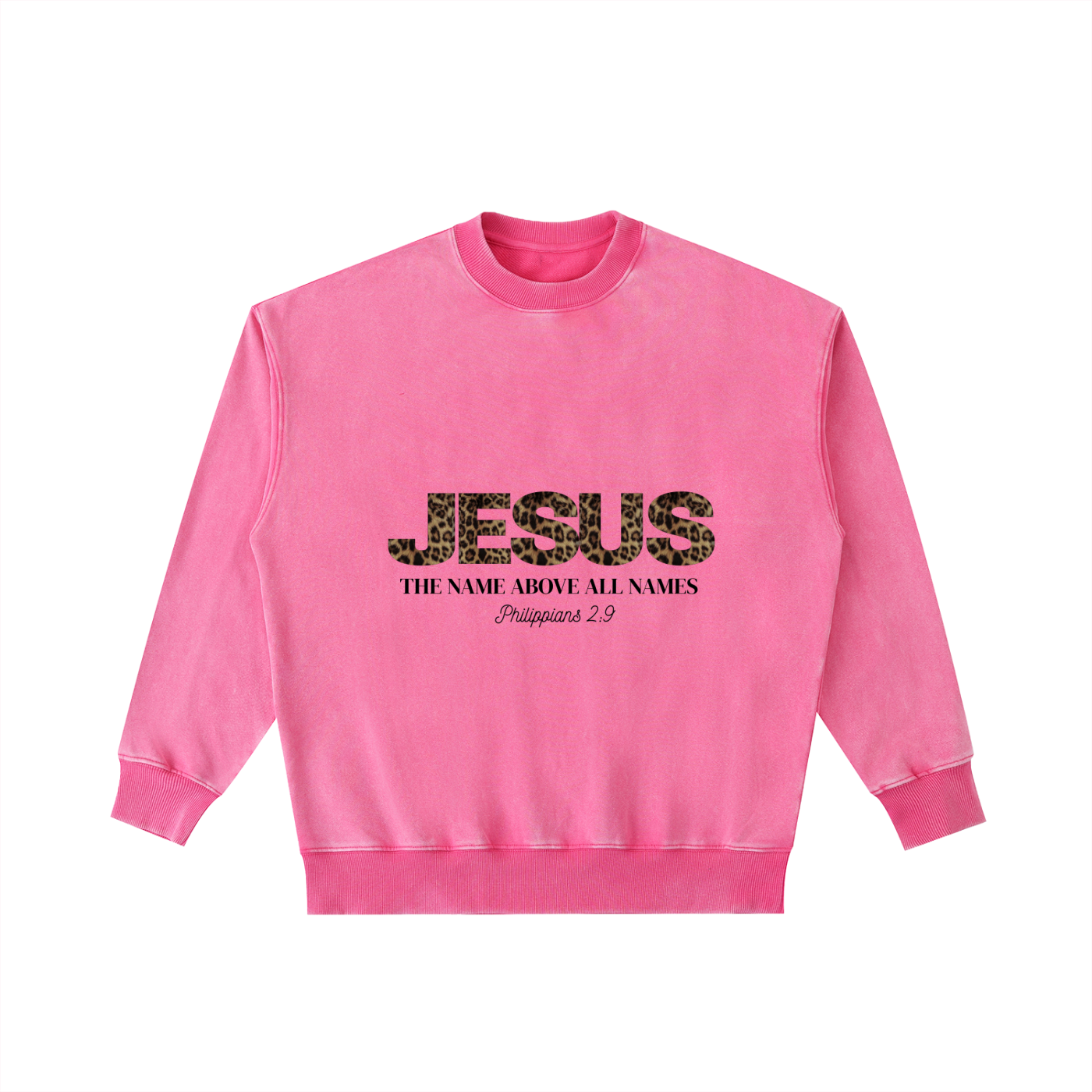 JESUS The Name Above All Names Crewneck